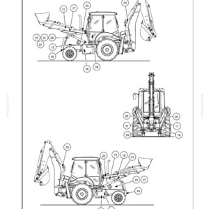 New Holland B90b, B100b, B110b, B115b LR TC Tier 3 Tractor Operator Owners Operation Manual | Instant PDF Download image 4
