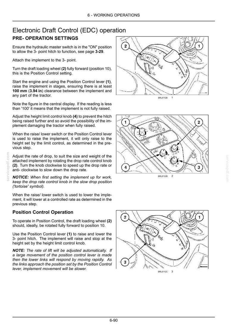 New Holland T7.170, T7.185, T7.200, T7.210 Sidewinder Ii Range Power Command Tractor Operator Owners Operation Manual | Instant Pdf Download image 7