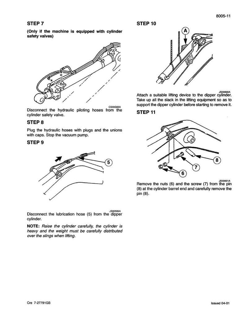 Case Cx290 Crawler Excavator Service Manual PDF | Workshop Repair | Instant Download image 6
