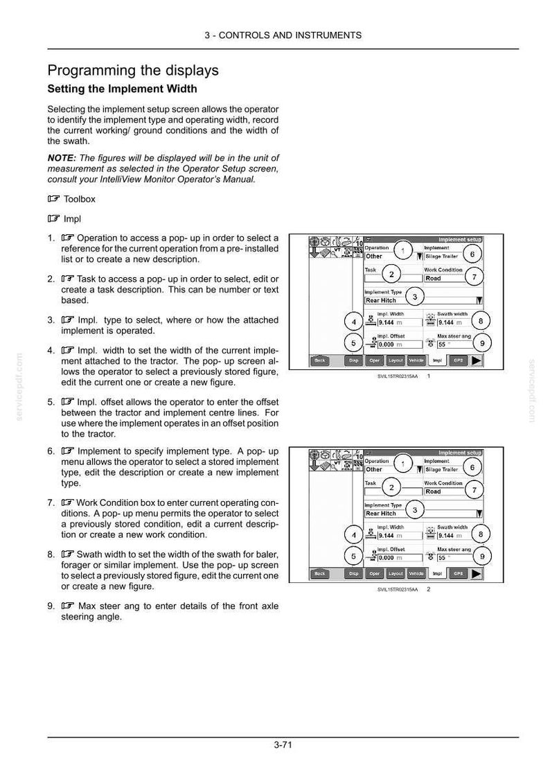 New Holland T7.290, T7.315 Tier 4B (final) Sidewinder Ii Auto Command Tractor Operator Owners Operation Manual | Instant Pdf Download image 5