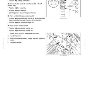Manual de operación y mantenimiento para tractores New Holland T4.75, T4.85, T4.95, T4.105 y T4.115 / Descarga instantánea en PDF imagen 5