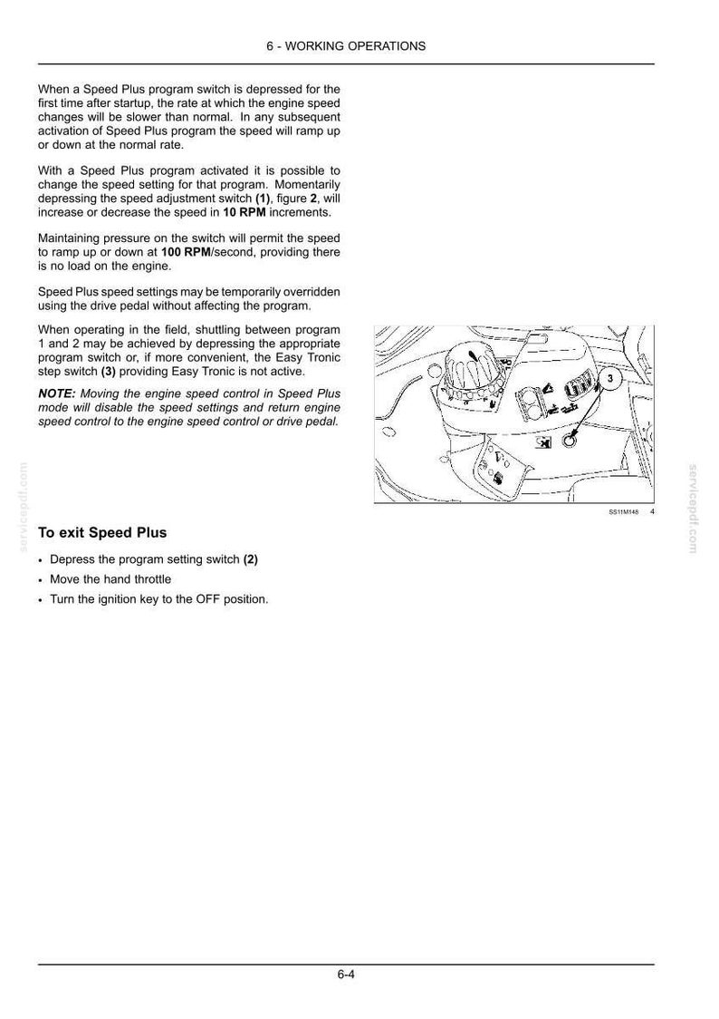 Steyr 4115, 4125, 4135, 4145, 6145 PROFI Classic Stage IV Tractor Operator Owners Operation Manual | Instant PDF Download image 2