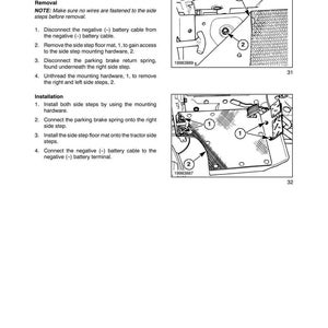 Manual de servicio y reparación para tractores New Holland TC23DA y TC26DA / Descarga instantánea en PDF imagen 11