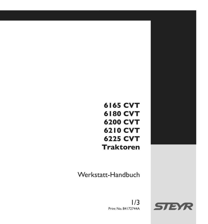 Steyr 6165 Cvt, 6180 Cvt, 6200 Cvt, 6210 CVT, 6225 CVT Traktoren Wartungshandbuch Reparatur Werkstatthandbuch | PDF-Download image 2