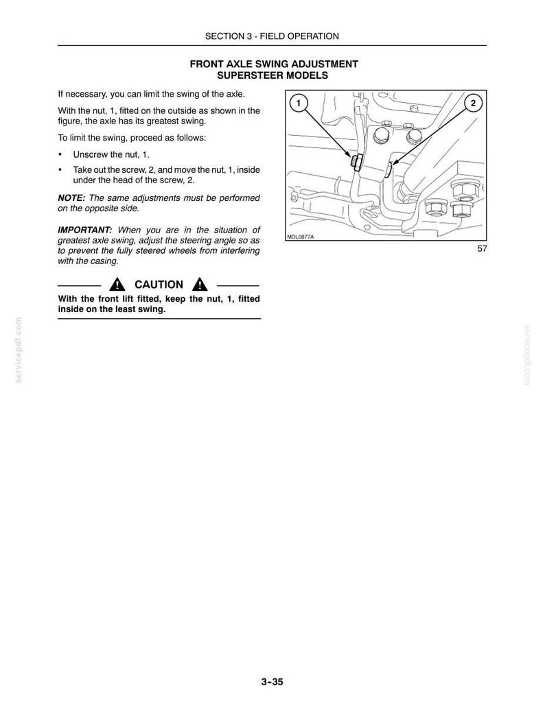 New Holland T4020, T4030, T4040, T4050 Deluxe, SuperSteer Tractor Operator Owners Operation Manual | Instant Pdf Download image 7