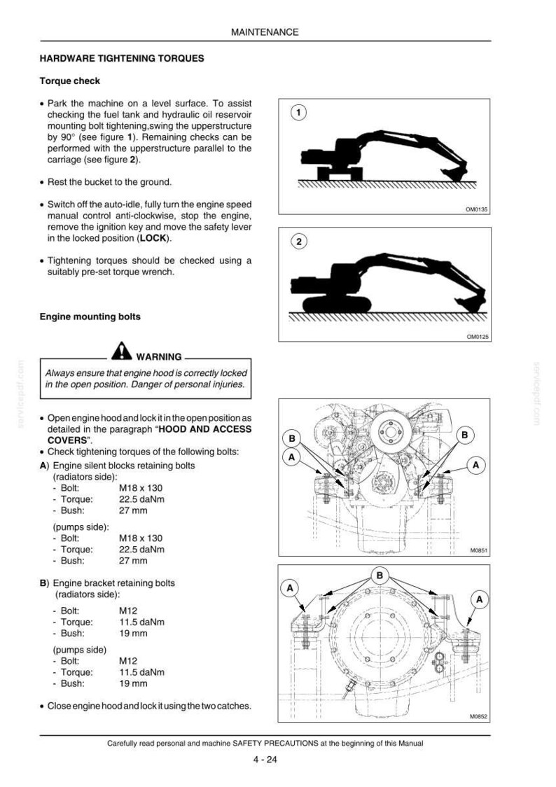 New Holland E265, E305 Raupenbagger Fahrer Besitzer Bedienungsanleitung | Sofort PDF Download Bild 9