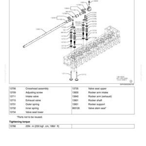 Hino J08E-TM Diesel Engine Service Repair Workshop Manual | Instant PDF Download image 7