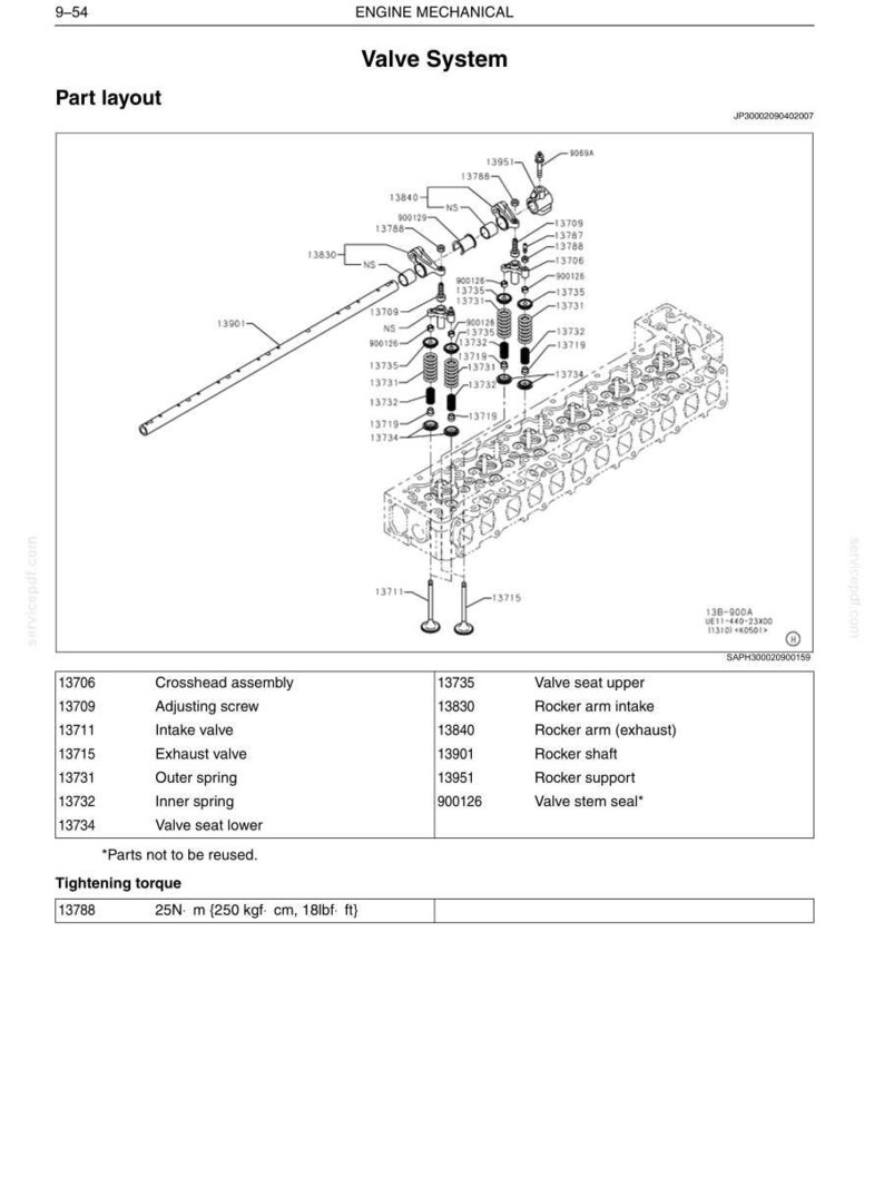Hino J08E-TM Diesel Engine Service Repair Workshop Manual | Instant PDF Download image 7