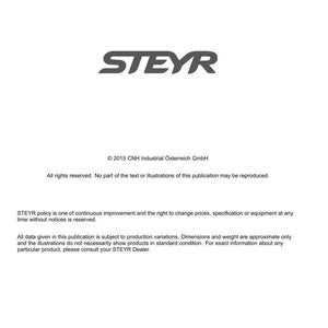 Steyr 6185 CVT, 6200 CVT, 6220 CVT, 6240 CVT Stage IV Tractor Service Reparatie Werkplaatshandboek | Directe pdf-download | Markt: Europa afbeelding 9