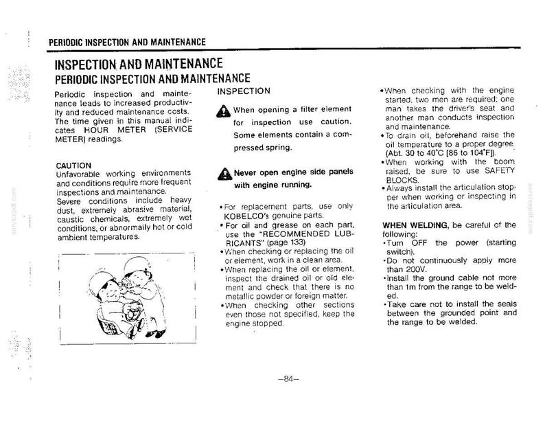 Kobelco LK550-II Wheel Loader Operator Owners Operation Manual | Instant PDF Download image 7