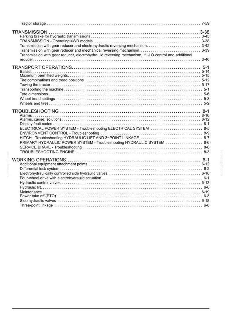 New Holland T4030v, T4040v, T4050V, T4060V Tractor Operator Owners Operation Manual | Instant PDF Download image 11