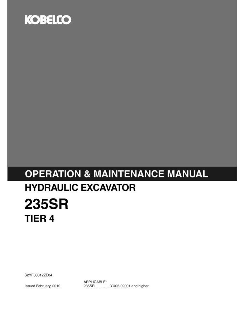 Kobelco 235SR Tier 4 Hydraulic Excavator Operator Owners Operation Manual | Instant PDF Download image 2