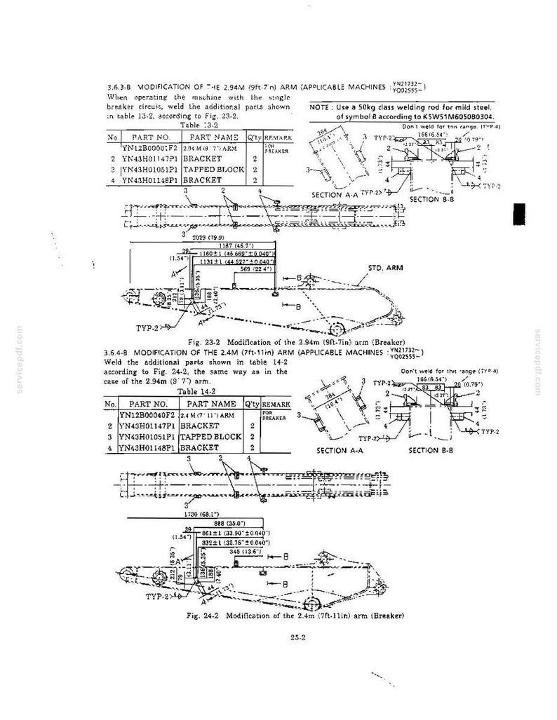 Kobelco SK200-2, SK200LC-2 Bagger Teile Katalog Service Reparatur Werkstatt Handbuch | Sofort PDF Download Bild 5