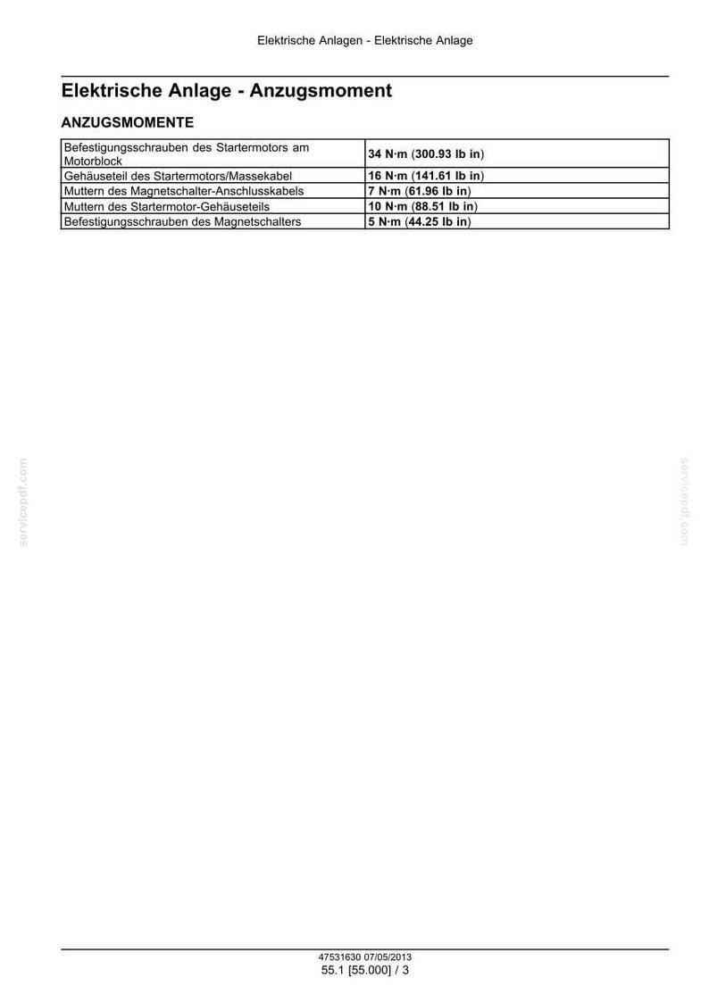 Steyr 4085, 4095, 4105 Traktor Wartungshandbuch Reparatur Werkstatthandbuch | PDF-Download | Market: Europe image 3