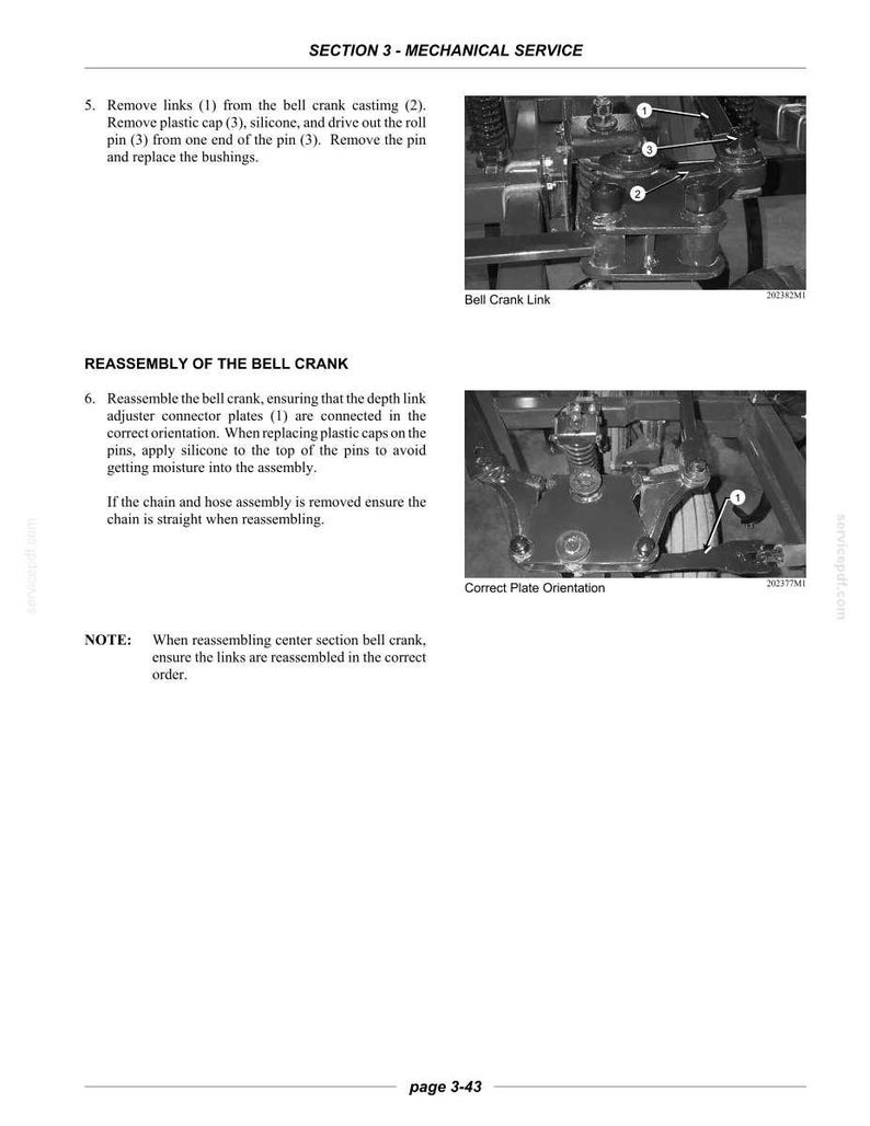 Flexi-Coil 340 Chisel Plow Equipment Service Repair Workshop Manual PDF | Instant PDF Download image 7
