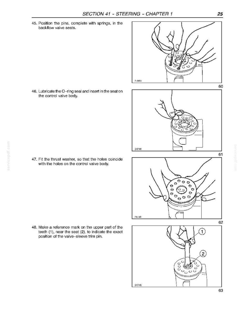New Holland Tn55, Tn65, TN70, TN75 Tractor Service Repair Workshop Manual | Instant PDF Download image 9