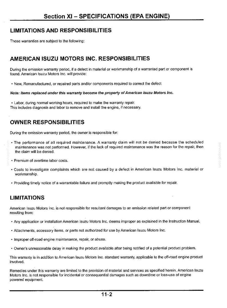 Kobelco SK200SRLC Hydraulic Excavator Operator Owners Operation Manual | Instant PDF Download image 10