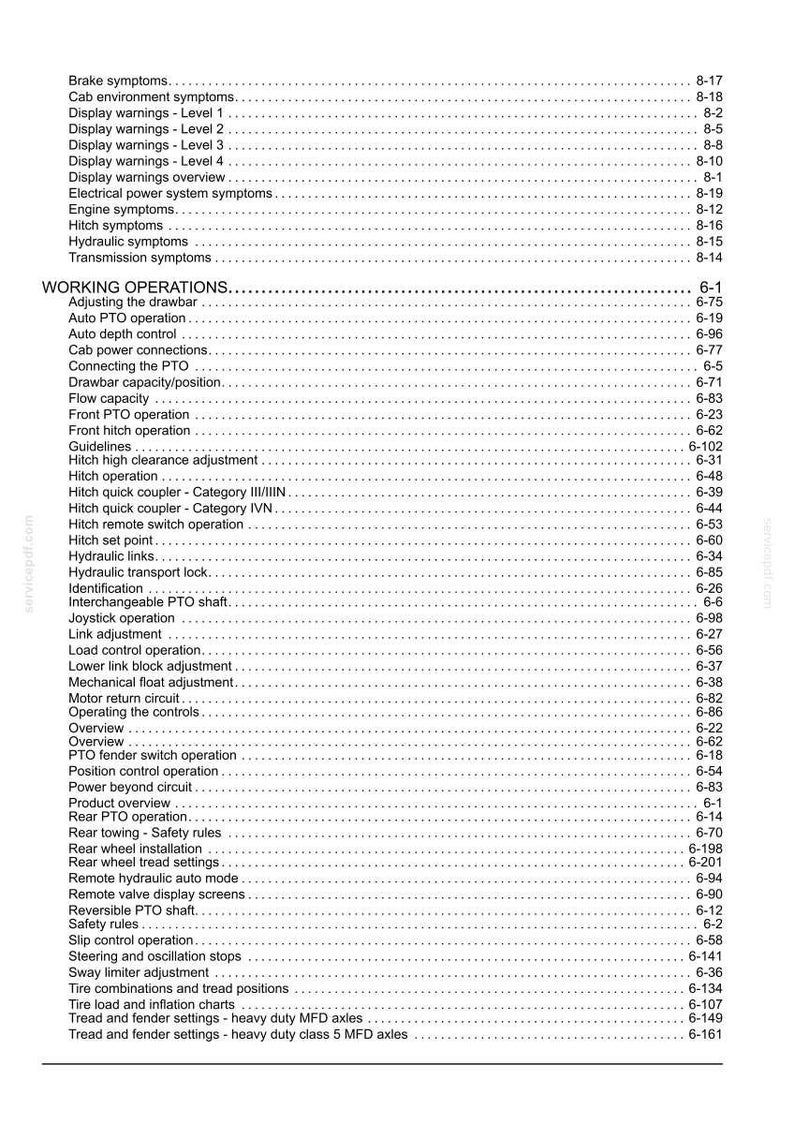 New Holland T8.275, T8.300, T8.330, T8.360, T8.390 Tractor Operator Owners Operation Manual | Instant Pdf Download image 11