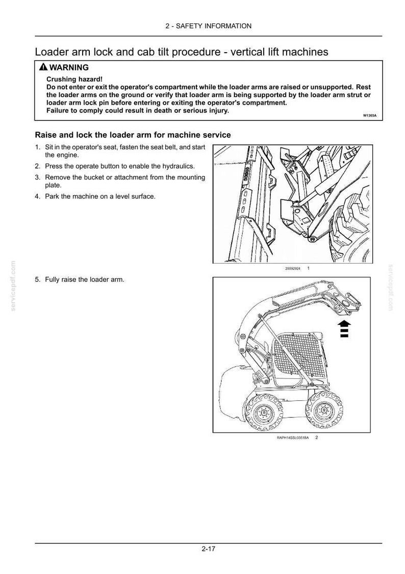 New Holland L230 Skid Steer Loader, C238 Tier 4B (final) Compact Track Loader Operator Owners Operation Manual | Instant Pdf Download image 4