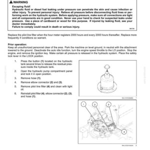 Kobelco ED150-2 Hydraulic Excavator Blade Runner Operator Owners Operation Manual | Instant PDF Download image 9