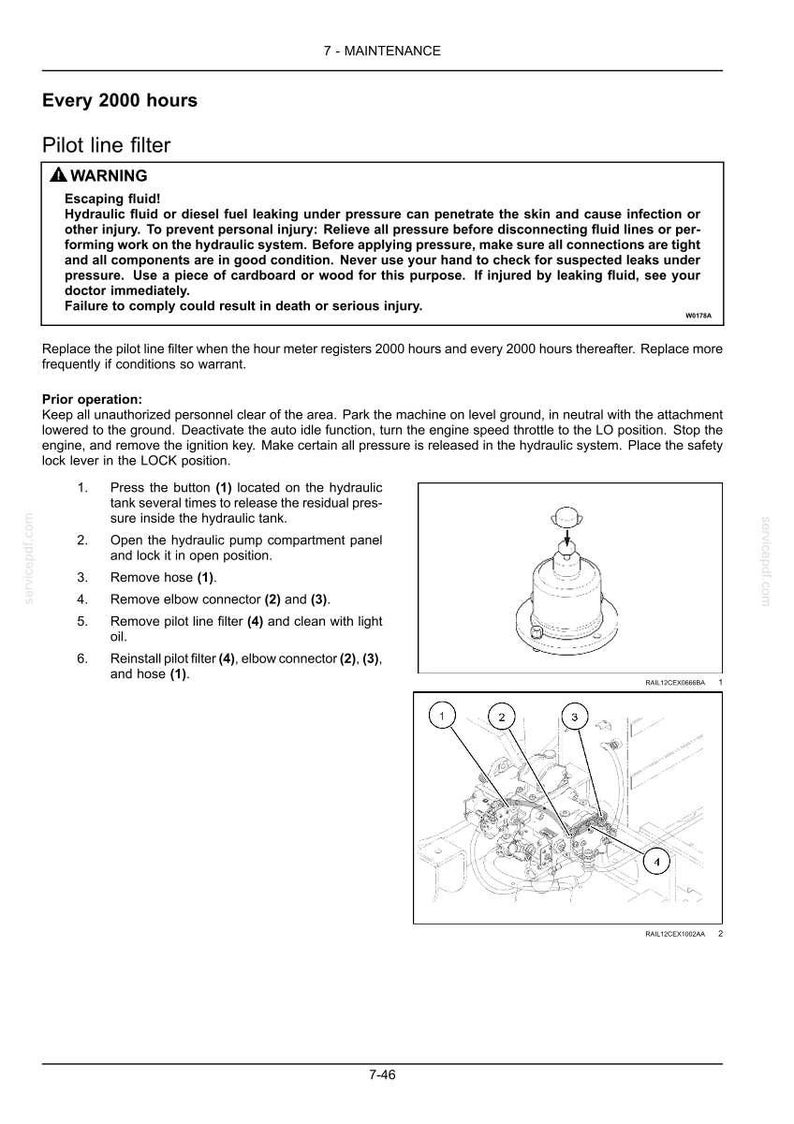 Kobelco ED150-2 Hydraulic Excavator Blade Runner Operator Owners Operation Manual | Instant PDF Download image 9