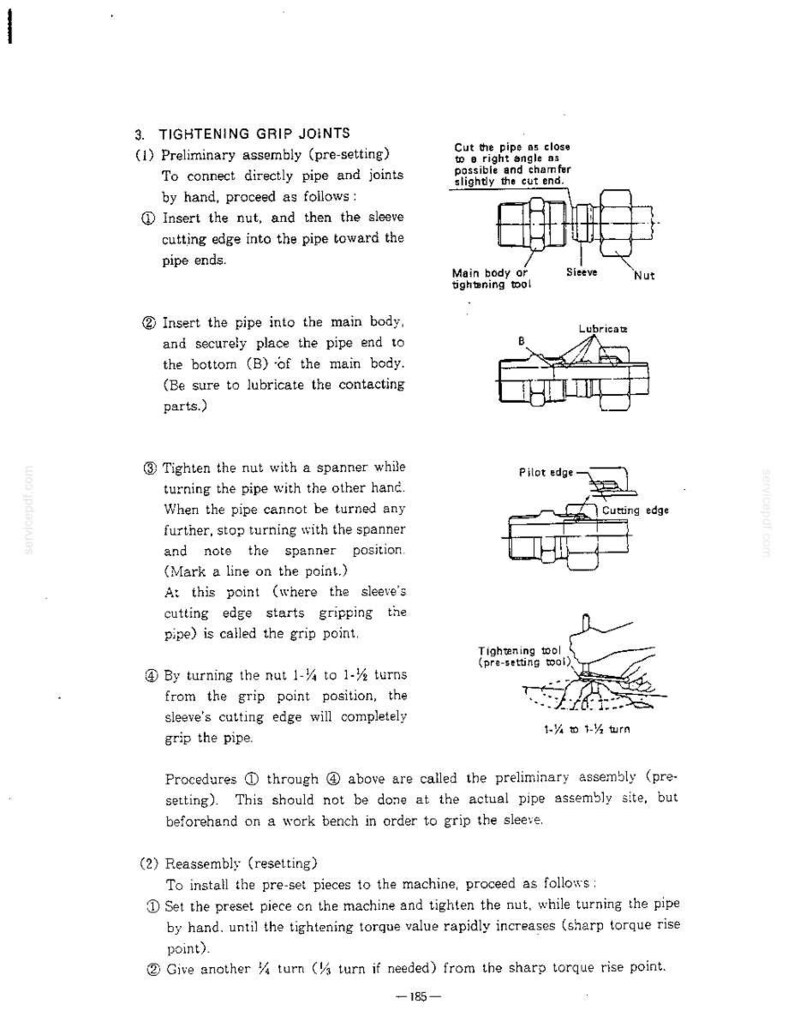 Kobelco Sk60v, Sk100v, Sk100lv, Sk120v, Sk120lcv, Sk200v, SK200LCV, SK220V, SK220LCV Super Mark V Excavator Service Repair Workshop Manual image 8