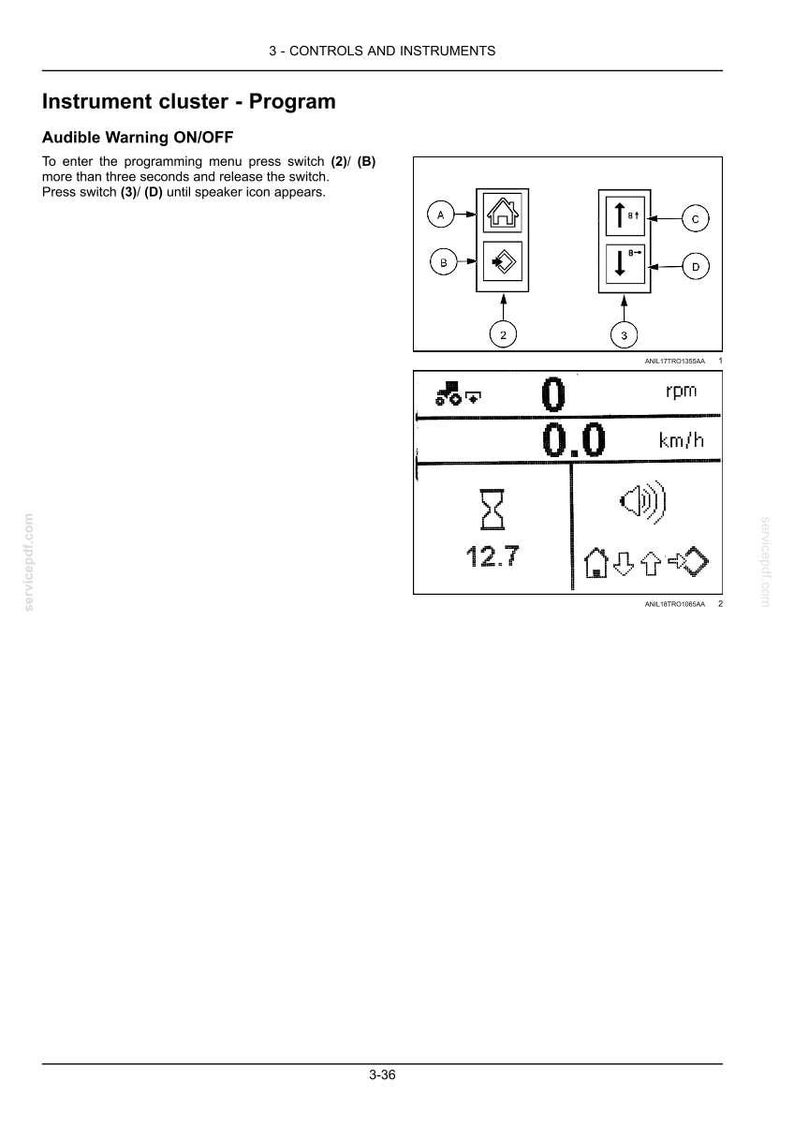 Manual do Operador/Proprietário do Trator New Holland T3.60f, T3.70f, T3.80F | Download imediato em PDF imagem 6