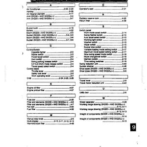 Kobelco Sk200v, Sk200lcv, SK220V, SK220LCV Hydraulic Excavator Operator Owners Operation Manual | Instant PDF Download image 10