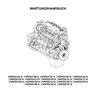 Steyr F4DFE613、F4HFE613 Wartungshandbuch 修理工場 | PDFダウンロード 画像 4