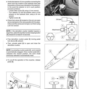 New Holland E265, E305 Raupenbagger Fahrer Besitzer Bedienungsanleitung | Sofort PDF Download Bild 8
