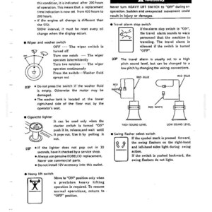 Kobelco Sk300 Iii, SK300LC III Hydraulic Excavator Operator Owners Operation Manual | Instant PDF Download image 5