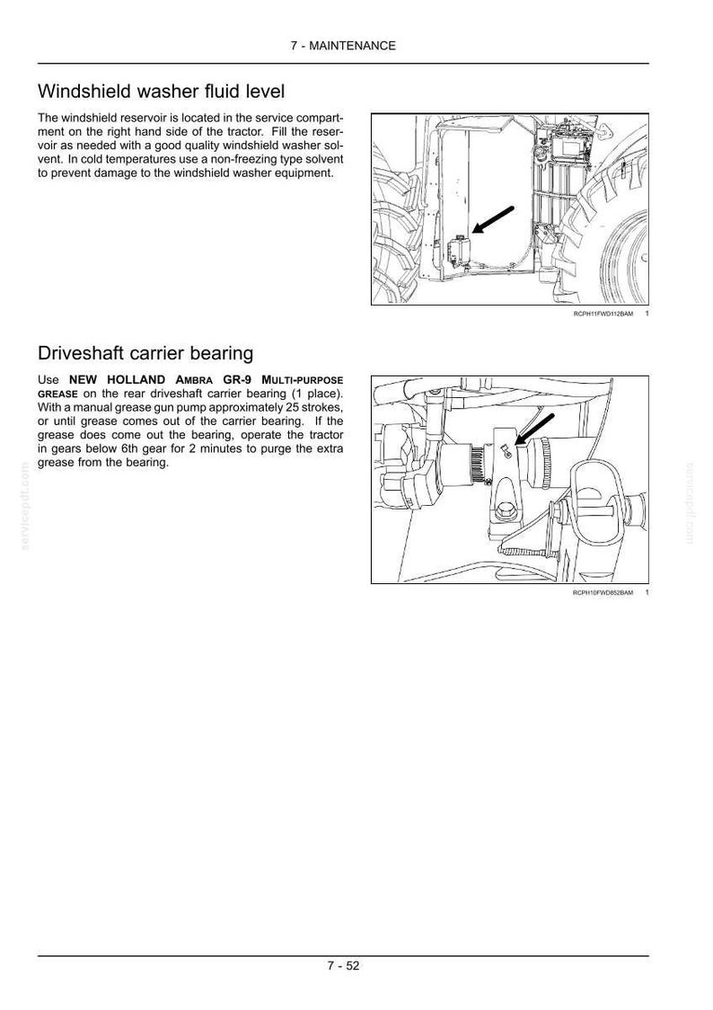 New Holland T9.390, T9.450, T9.505, T9.560, T9.615, T9.670 Tier 4 Tractor Operator Owners Operation Manual | Instant Pdf Download image 9