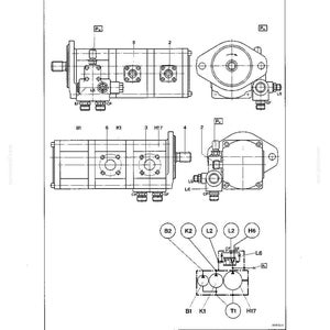 May include: Technical handbook page with mechanical diagrams of an LW80 component. The diagrams show various views and details of the component, including labels and measurements. The text "TECHNICAL HANDBOOK LW80" is at the top.