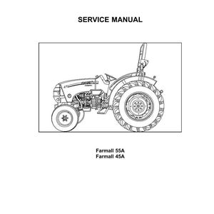 Case Farmall 55a, 45A Tractor Service Repair Workshop Manual PDF | Instant PDF Download image 3