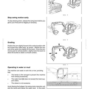 Kobelco ED150-2 Hydraulic Excavator Blade Runner Operator Owners Operation Manual | Instant PDF Download image 10
