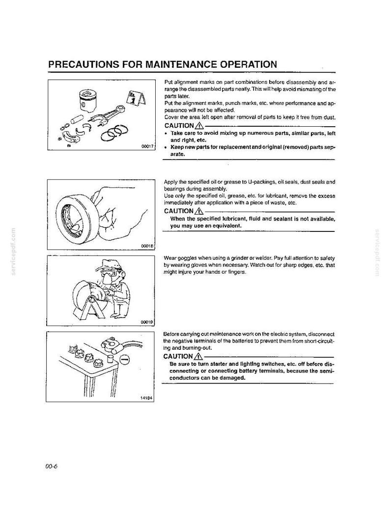 Kobelco SK290LC SK330LC Hydraulic Excavator Service Repair Workshop Manual | Instant PDF Download image 9