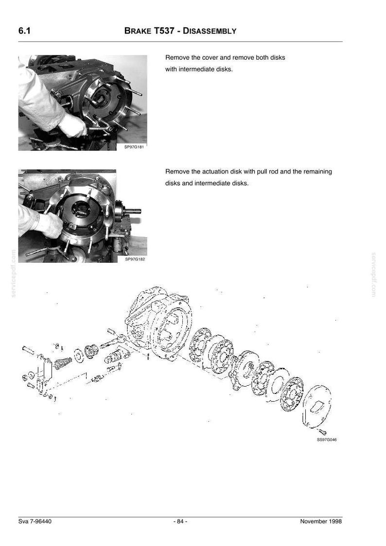 Steyr M968, M975 Tractor Service Repair Workshop Manual Service Manual | Instant PDF Download image 9