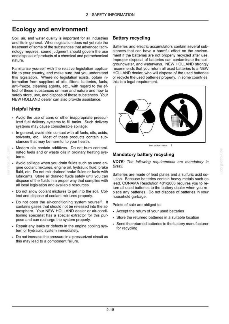New Holland Boomer 45, 50, and 55 Tier 4B (final) Compact Tractor Operator Owners Operation Manual | Instant PDF Download image 4