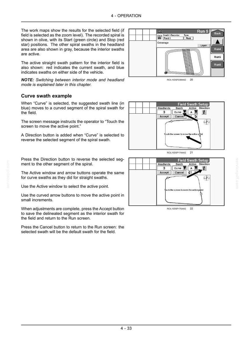 Steyr S-Guide Autoguidance System for the S-Tech300 Display Operator Owners Operation Manual | Instant PDF Download image 7