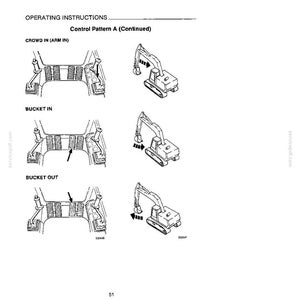 Bruksanvisning för grävmaskin Case 1080 bild 6