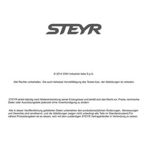 Steyr Kompakt 4075, 4085, 4095, 4105, 4115 Ecotech Traktor Wartungshandbuch Reparatur Werkstatthandbuch | PDF-Download | Market: Europe image 7