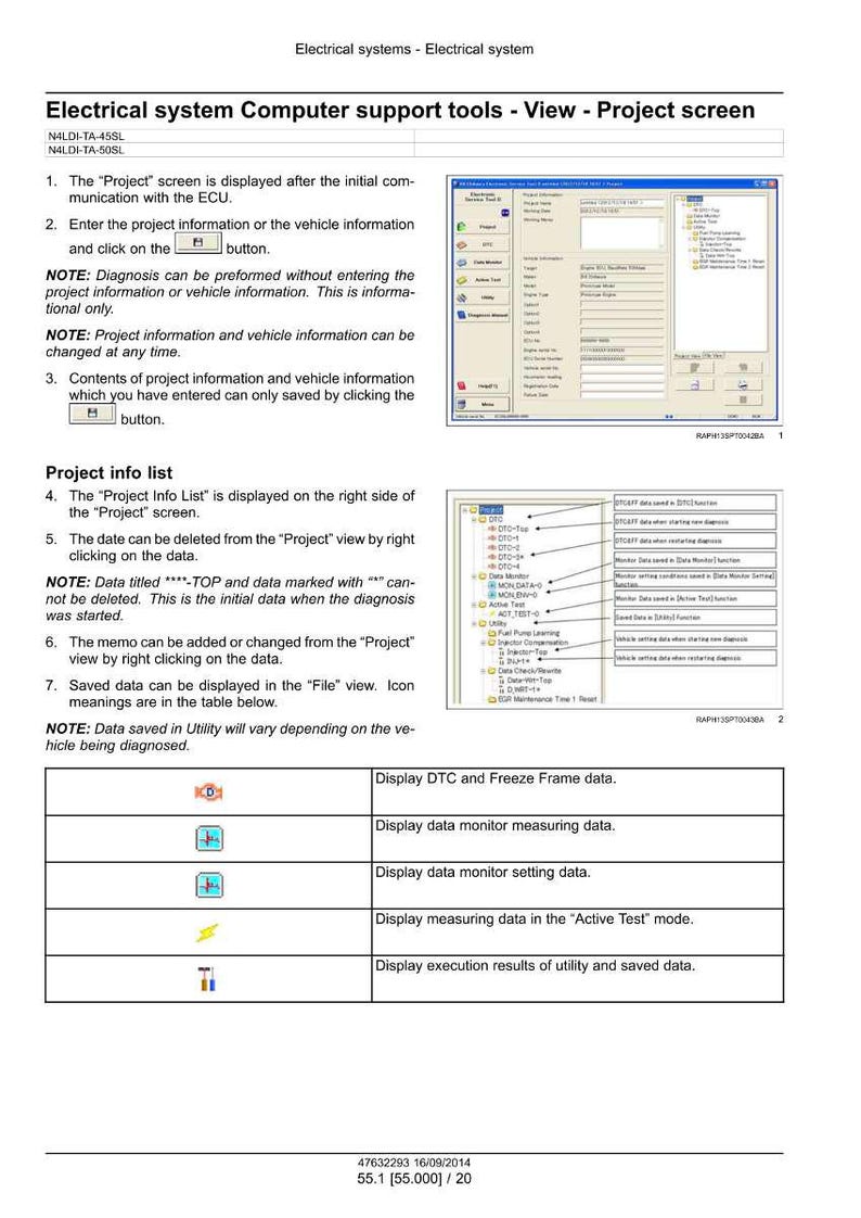 May include: A technical diagram for an electrical system, featuring a computer screen interface with various diagnostic tools and data displays. The image includes text and icons related to vehicle diagnostics.