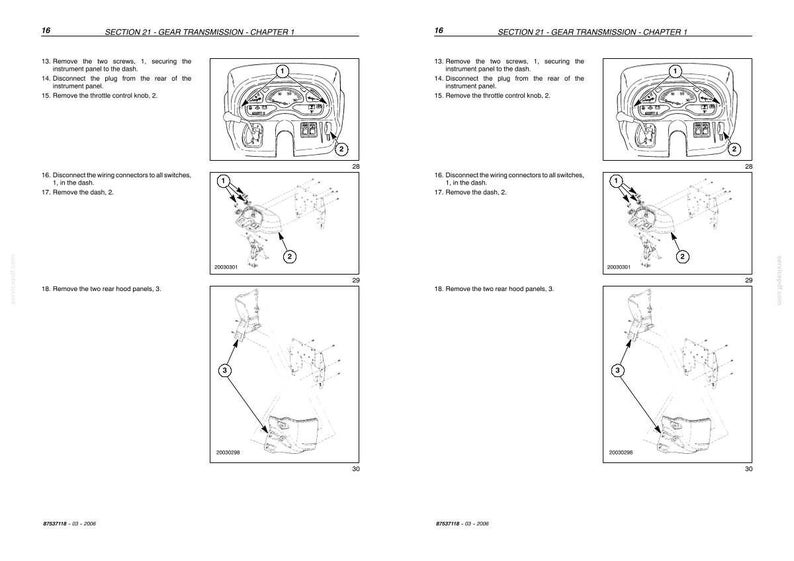 New Holland Tc 31, TC 35DA Series Tractor Service Repair Workshop Manual | Instant PDF Download image 5