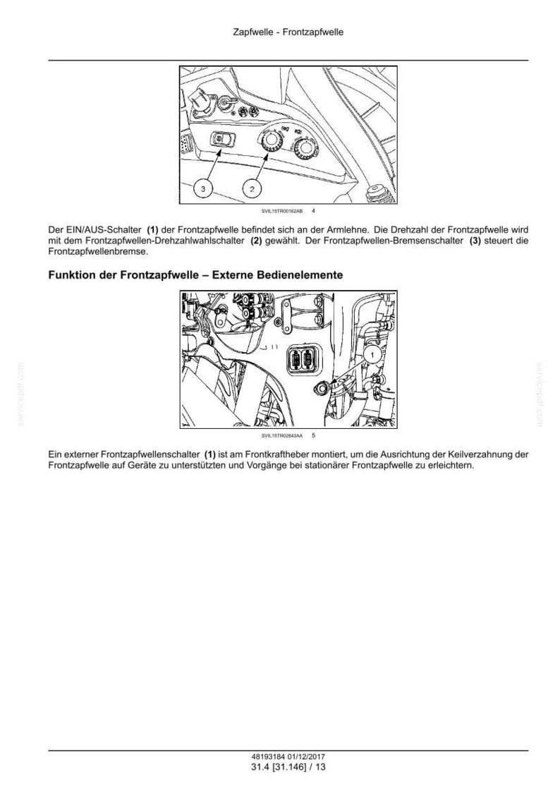 Steyr 6270 Terrus CVT, 6300 Terrus CVT Stage Iv Traktor Wartungshandbuch Reparatur Werkstatthandbuch | PDF-Download image 4