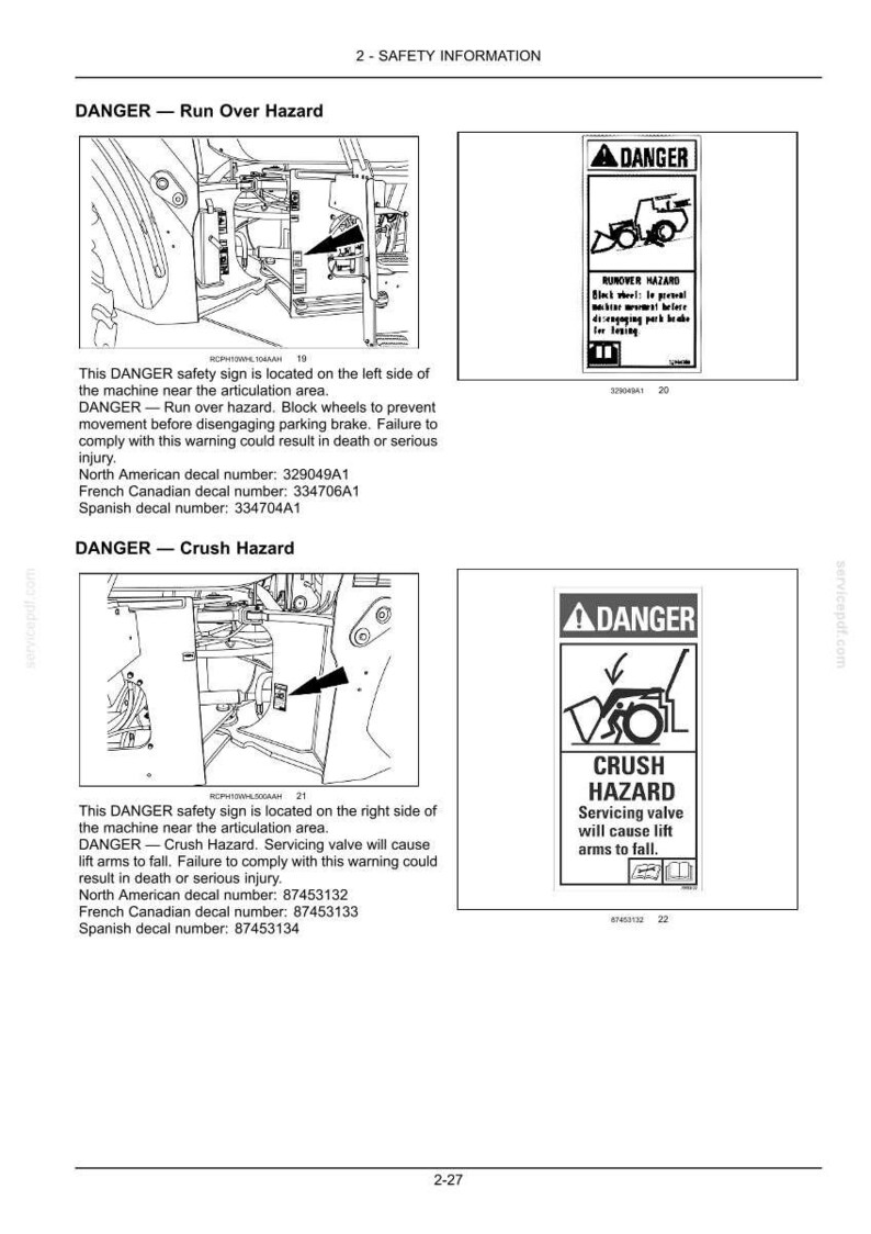 New Holland W190c, W230C Tier 4B (final) Wheel Loader Operator Owners Operation Manual | Instant PDF Download image 4