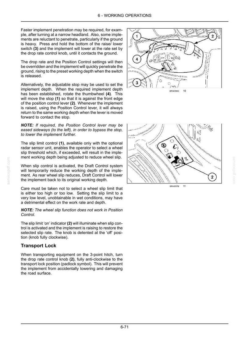 New Holland T7.175, T7.190, T7.210 Tier 4B (final) Tractor Operator Owners Operation Manual | Instant Pdf Download image 7