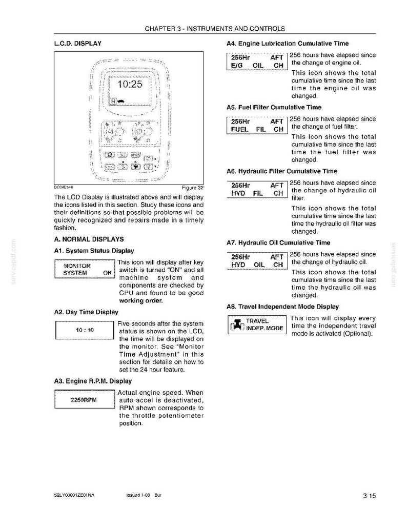 Kobelco SK850 Super Acera Tier 3 Crawler Excavator Operator Owners Operation Manual | Instant PDF Download image 3