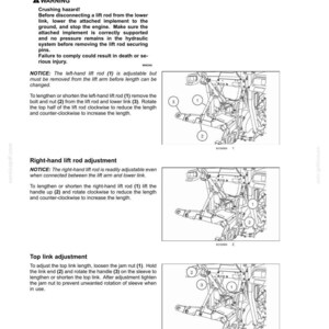 New Holland Boomer 40, Boomer 50 Compact Tractor Operator Owners Operation Manual | Instant PDF Download image 6