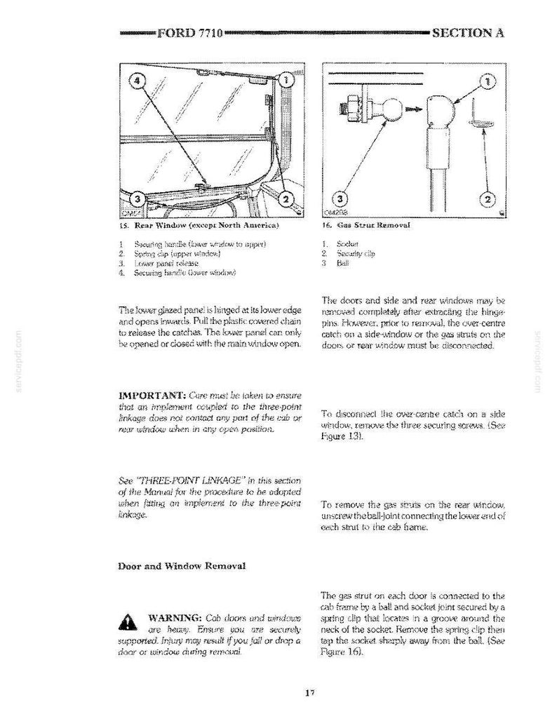 Ford 7710 II Tractor Operator Owners Operation Manual | Instant PDF Download image 5