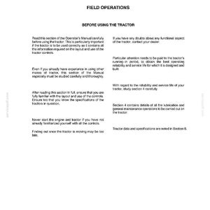New Holland Td5010, Td5020, Td5030, TD5040, TD5050 Tractor Operator Owners Operation Manual | Instant PDF Download image 6